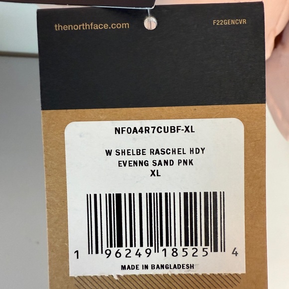 The North Face Women’s Shelbe Raschel Evening Sand Pink Jacket XL - Picture 6 of 7